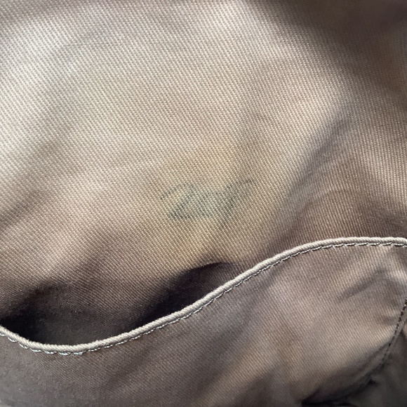 Fossil Cream Sydney Satchel with Tan Straps, Like New - Picture 11 of 13